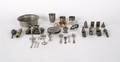 A Collection of Miniature Pewter Articles