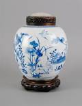 A Chinese Blue and White Ginger Jar