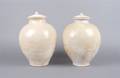 A Pair of Ovoid Tang Dynasty Storage Jars