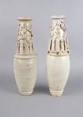 A Group of Two Sung Dynasty Funerary Vases
