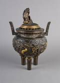 A Japanese Bronze Censer