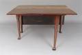 An English Walnut Drop Leaf Table