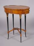 A Neoclassical Oval Side Table