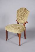 A Shield Back Upholstered Side Chair