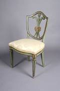 A Louis XV Style Painted Side Chair