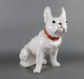 A Ceramic Bull Terrier Figure
