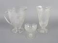 An Assembled Set of Glass Vessels