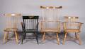 Three Windsor Chairs Stickley