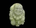 38 CARVED JADEITE HOTAI PENDANT