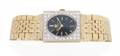 A 14 Karat Yellow Gold and Diamond Wristwatch Jules Jergensen
