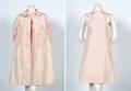 A Christian Dior Pink Moire Silk Daywear Ensemble