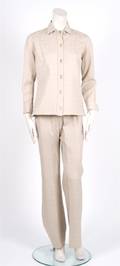 A Roberta di Camerino Taupe Pant Suit