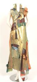 A Yoshiki Hishinuma Laminated Dress
