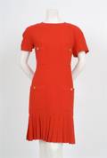 A Chanel Red Dress