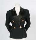 A Moschino Black Faucet Jacket