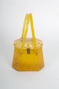 A Yellow Lucite Purse
