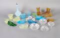 A Collection of Molded and Pressed Glass Articles
