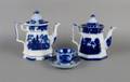 An Assembled Group of English Blue and WhiteTransferware