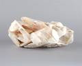 A Calcite and Quartz Crystal