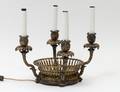 LOUIS XVI STYLE BRONZE BOUILOTTE LAMP