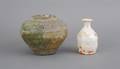 A Group of Two Oriental Pottery Items