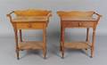 A Near Pair of American Wash Stands