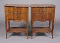 A Pair of French Provincial Style Side Tables