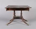 An American Empire Mahogany Card Table New York