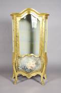 A Vernis Martin Style Vitrine Cabinet
