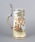 A German Stoneware Stein