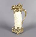An Important SilverGilt and Carved Ivory Tankard Tiffany  Co New York