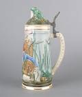 A Continental Porcelain Stein