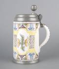 A German Faience Tankard