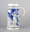 A German Salt Glazed Relief Stein