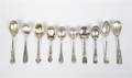 A Group of Ten American Sterling Silver Spoons