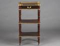 LOUIS XVI STYLE INLAID MAHOGANY ETERGE