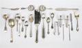 A Group of TwentyTwo American Silver Utensils