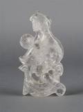 A Chinese Quartz Crystal Carving of Bird