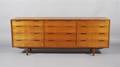 A Danish Teak Double Dresser