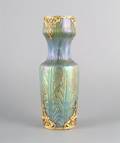 A Continental Iridescent Glass Vase