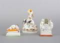 Three Staffordshire Figural Groups