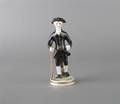 An English Samson Hancock Derby Porcelain Figure of Doctor Syntax