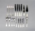 A Set of American Sterling Silver Flatware for Six
