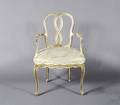 A Louis XV Style Giltwood Chair