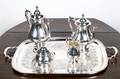 An American Sterling Silver Four Piece Tea and Coffee Service GorhamAlvin