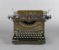 An LC Smith Manual Typewriter
