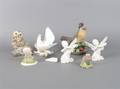 Six Boehm Porcelain Birds