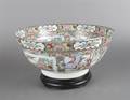 A Chinese Rose Medallion Center Bowl