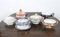 A Group of Six Small Tureens