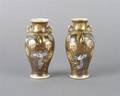 A Pair of Satusma Vases